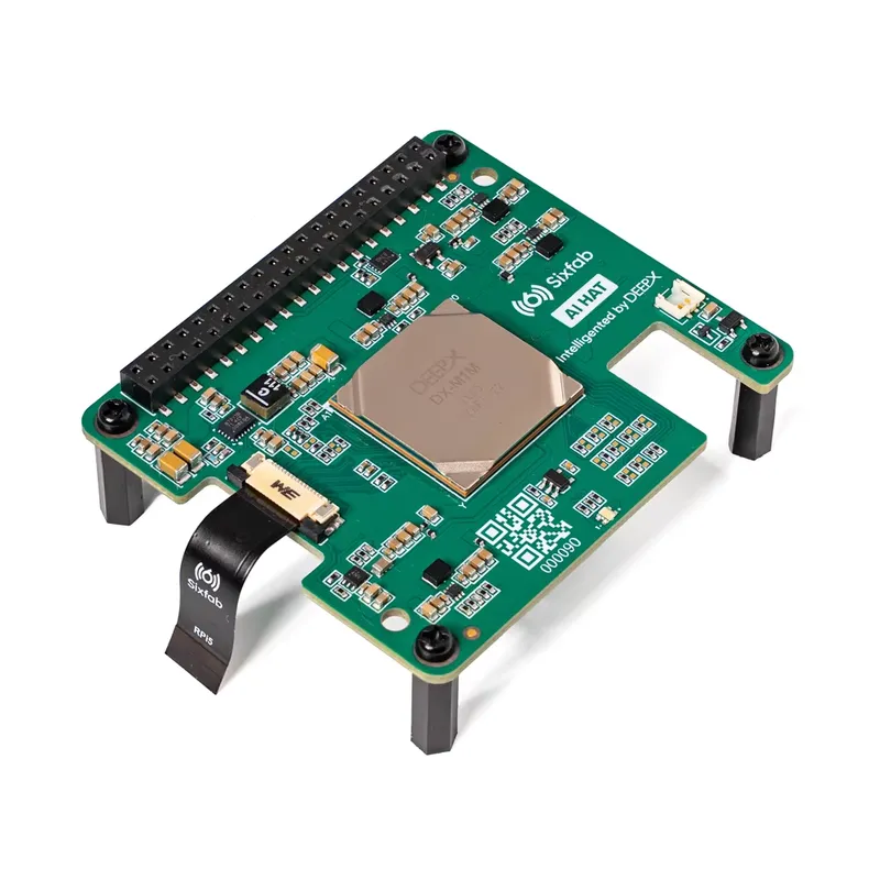 Raspberry Pi - Чипсет Sixfab Ai Hat+ для Raspberry