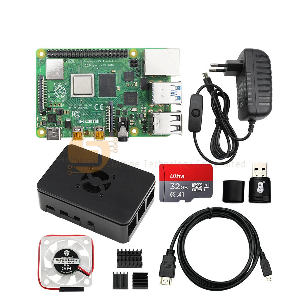 Pi 4 Case - Стартовый комплект Raspberry Pi 4 8G