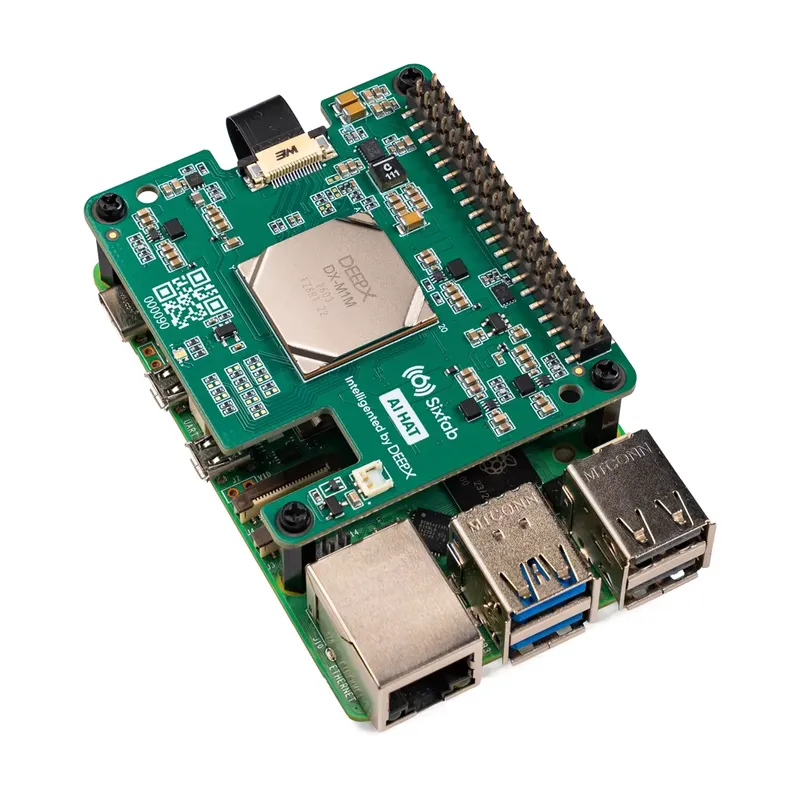 Чипсет Sixfab Ai Hat+ для Rasp – обзор и цена Raspberry Pi