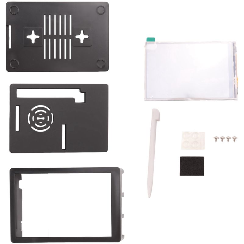 3X 3,5-дюймовый TFT LCD сенсор – обзор и цена Pi 4 Case
