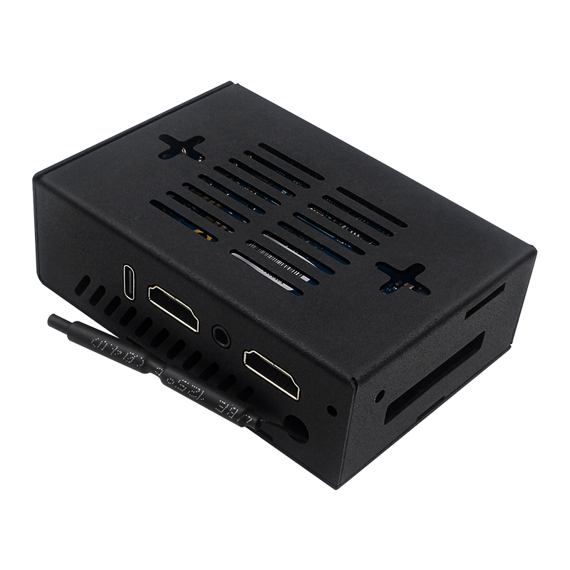 Оранжевый Pi 5 Pro чехол метал – обзор и цена Pi Cooler