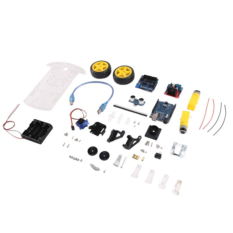 Комплект шасси для умного робо – обзор и цена Arduino Kit
