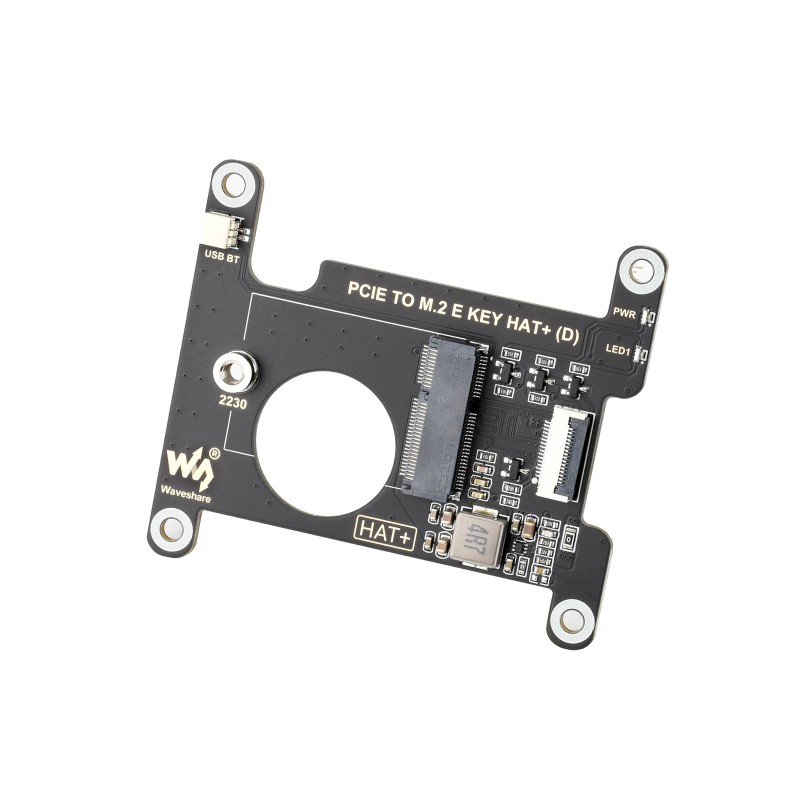 Waveshare PCIe To M.2 E KEY HA – обзор и цена Raspberry Pi 5