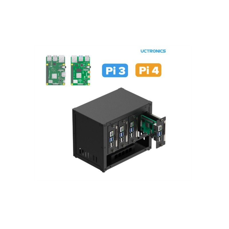 Корпус UCTRONICS для Raspberry – обзор и цена Raspberry Pi 4
